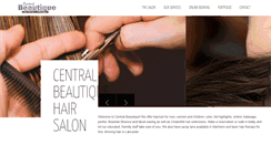 Desktop Screenshot of centralbeautique.com